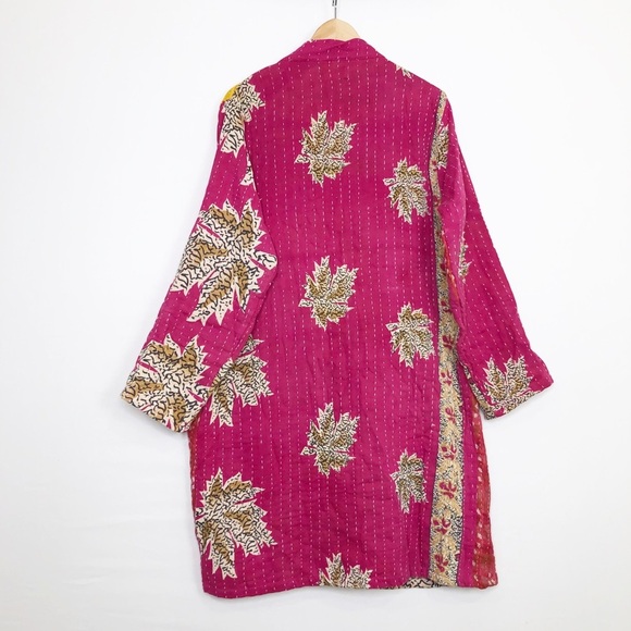 She’s 1 Oak She’s one of a kind multicolored open closure reversible kimono - Picture 2 of 9